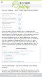 Mobile Screenshot of forum-jobline.de